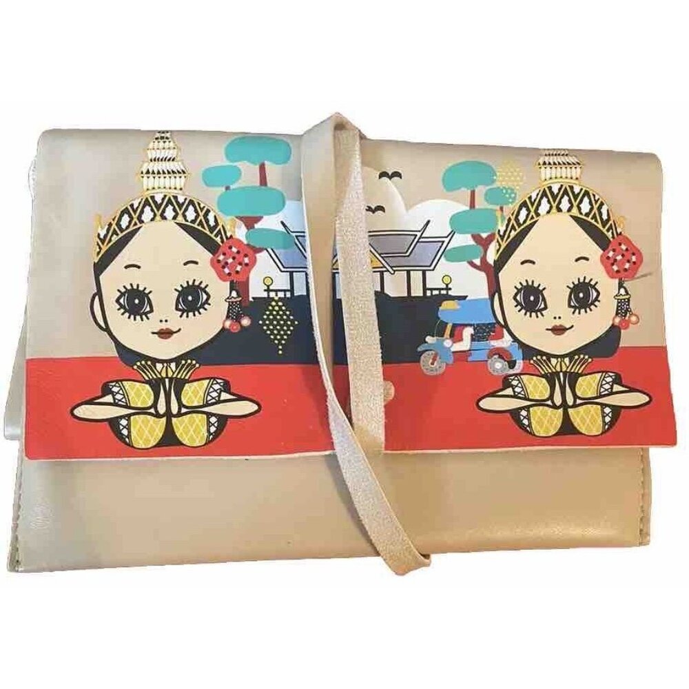 Artistry‎ Studio Bankok Edition Artist Tool Bag Beige Colorful  Packable